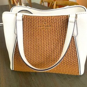 NWT Kate Spade Jackson Straw Satchel